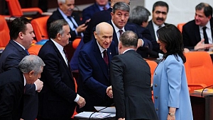 Bütçe görüşmelerinde MHP-HDP tokalaşması