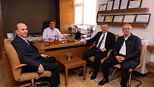 Büyükakın, Höbek ve Doğan ile buluştu