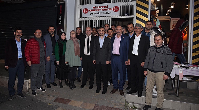 Çayırova'da Cumhur İttifakı devam ediyor