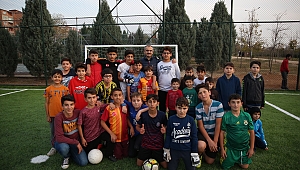 Çayırovalı çocukların halı saha mutluluğu!