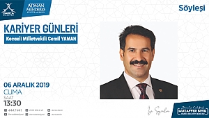 Cemil Yaman, Darıca'da gençlerle buluşacak