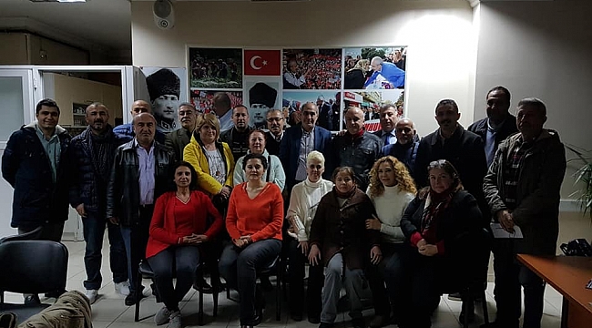 CHP Darıca'dan veda toplantısı