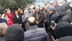 CHP heyetinden Trelleborg işçisine destek