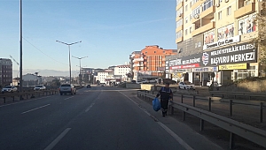 D-100'de mıntıka temizliği yapıldı