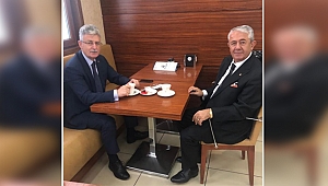 Ellibeş ve Sarıbay kent siyaseti için buluştu
