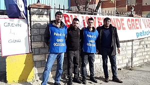 Gebze esnafından greve destek