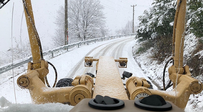 Gebze köylerde kapalı yol yok