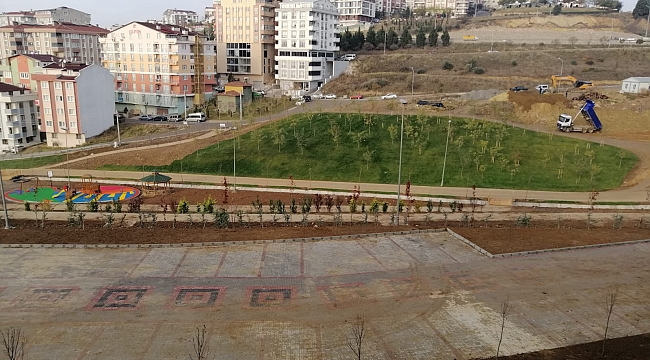 Gebze’nin en büyük parkında sona doğru