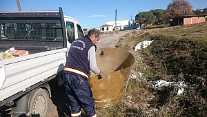 Gebze'nin köylerinde mıntıka temizliği yapıldı