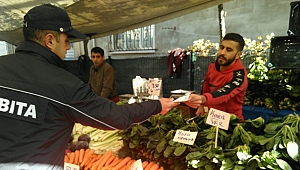 Gebze zabıtasından 'ıspanak' uyarısı