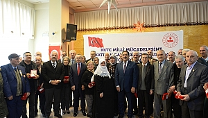 Gebzeli kahraman gazilerimiz onurlandırıldı