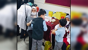 Gebzeli öğrenciler aşılanıyor