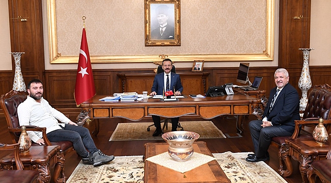 KOGACE, Vali Aksoy’u ziyaret etti