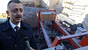 Metro inşaatı son sürat