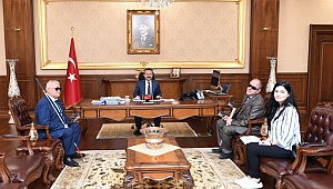 Vali Aksoy’a özel misafirler