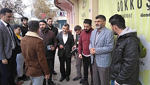 Yeniden Refah'tan esnaf ziyareti