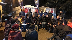 Akyüz'den Trelleborg işçisine yılbaşı ziyareti