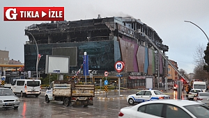 AVM kullanılamaz hale geldi, 1 itfaiye eri yaralandı