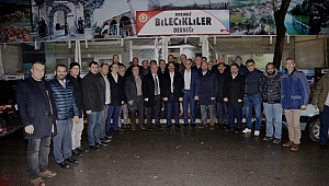 Bıyık ve Yaman'dan dernek ziyareti