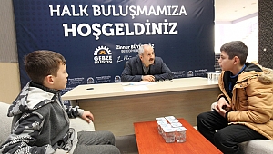 Büyükgöz, halk gününde gençlerle buluştu