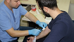 Büyükşehir personeli sağlık taramasından geçti