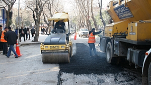 Cadde ve sokaklara 121 bin ton asfalt serildi