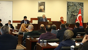 Çayırova meclisi Ocak ayı için toplandı
