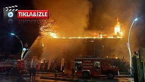 Darıca AVM'de korkutan yangın; felaketten dönüldü!