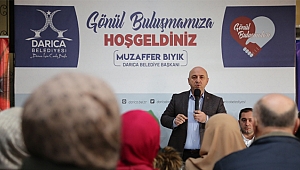 “Darıca için canla başla çalışıyoruz”