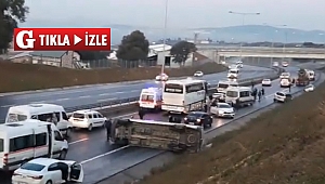 Dilovası’nda kaza; onlarca yaralı!