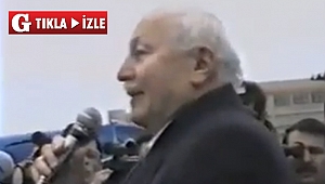 Erbakan'dan nostaljik Gebze konuşması