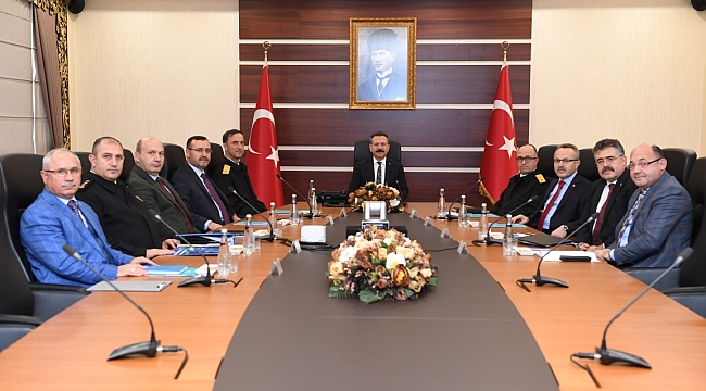 Güvenlik ve asayiş en üst noktada