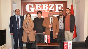 İyi Parti Gebze'den gazetemize ziyaret