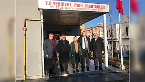 MHP Gebze'den muhtarlara ziyaret