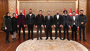 Trabzonlu gençlerden Vali Aksoy'a davet
