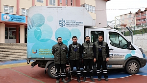 Yarıyıl tatilinde 668 okul ilaçlandı