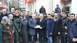 AK Parti Darıca'dan Elazığ'a nakdi yardım