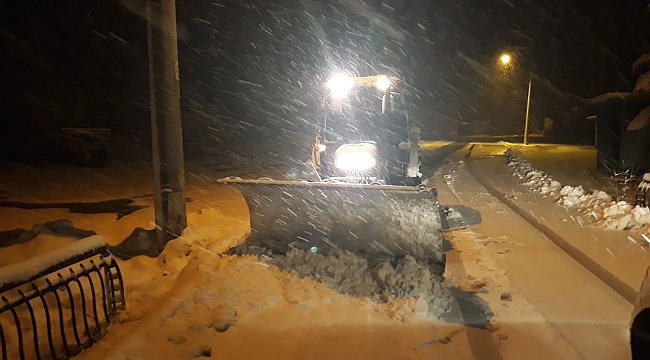 Büyükşehir kar sınavını başarıyla geçti