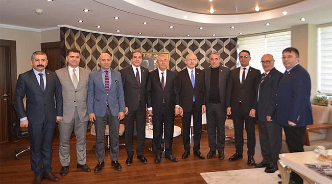 CHP'li başkanlar Kılıçdaroğlu ile buluştu