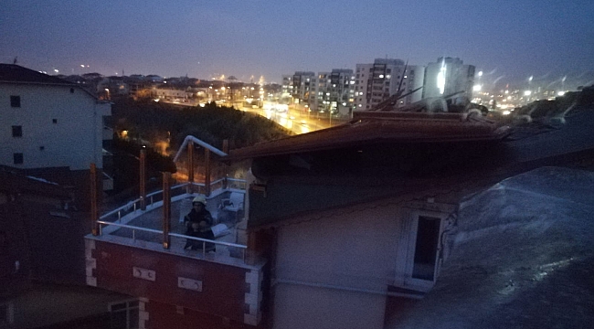 Fırtınadaki olaylara Büyükşehir müdahalesi