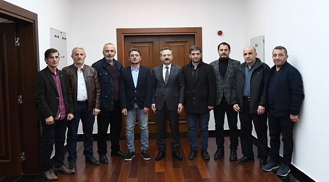 Gebze Beşköylüler Vali Aksoy’a gitti