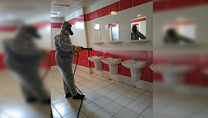 Gebze’de okullar gribe karşı ilaçlandı