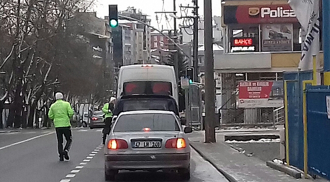 Gebze polisinden trafik uygulaması