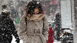 Gebze'ye kar geliyor