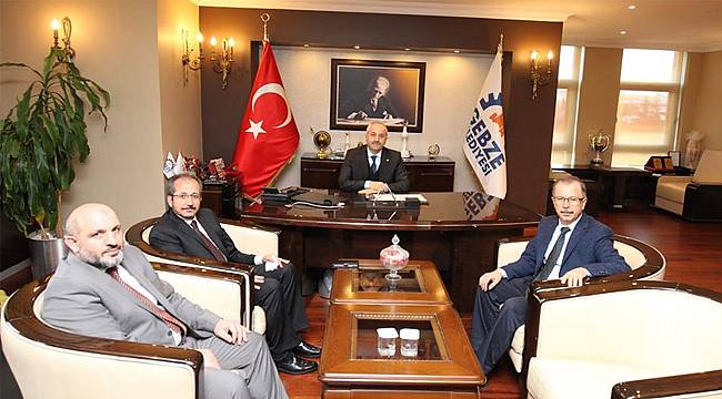 Gebzeli Rektörden Büyükgöz'e ziyaret