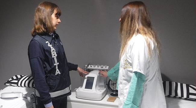 Hem denetlendi, hem broşür uyarısı yapıldı