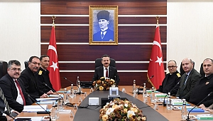 İl güvenliğini masaya yatırdılar