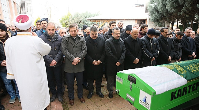 Işık'ın kayınbiraderi toprağa verildi