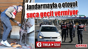 Jandarmayla o otoyol suça geçit vermiyor