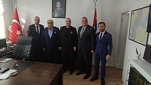 MHP Gebze'den Binbaşı Eke'ye ziyaret